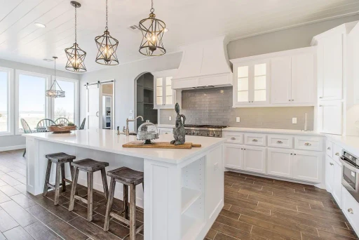 Kitchen construction by Biviano General Contracting