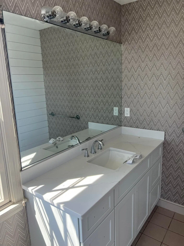 Bathroom remodel project