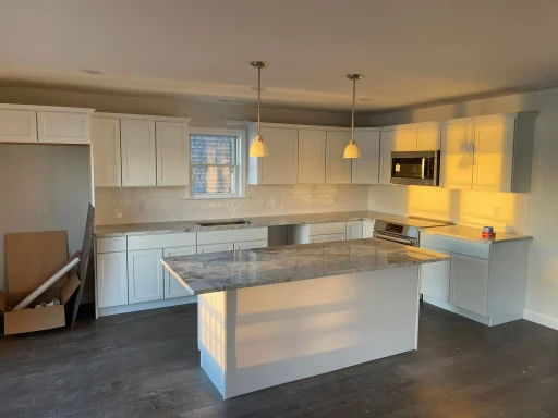 Modern kitchen remodel by Biviano General Contracting