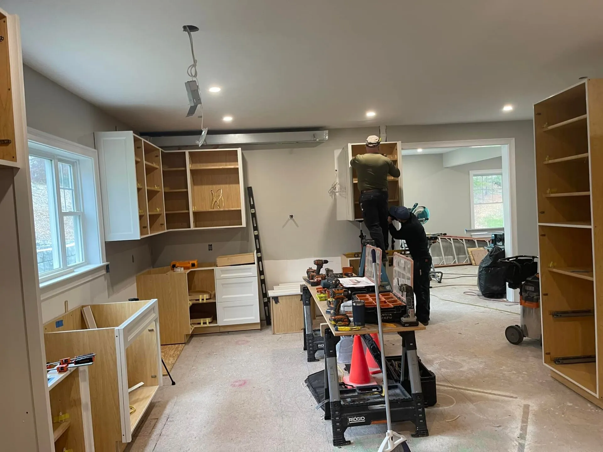 Completed South Shore home addition by Biviano General Contracting